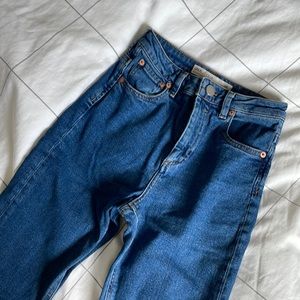 ASOS DESIGN Petite size 25 high waisted slim mom jeans